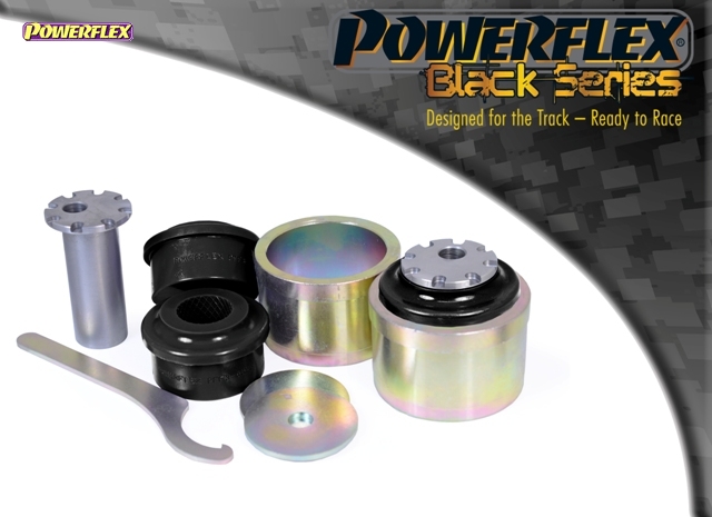 Powerflex Black Front Lower Radius Arm to Chassis Bush Caster Adjustable - A4 (2008-2016) - PFF3-802GBLK, view 1