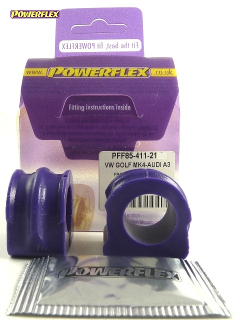 Powerflex Front Anti Roll Bar Mount 21mm - Golf Mk4 2WD Typ 1J - PFF85-411-21, view 1