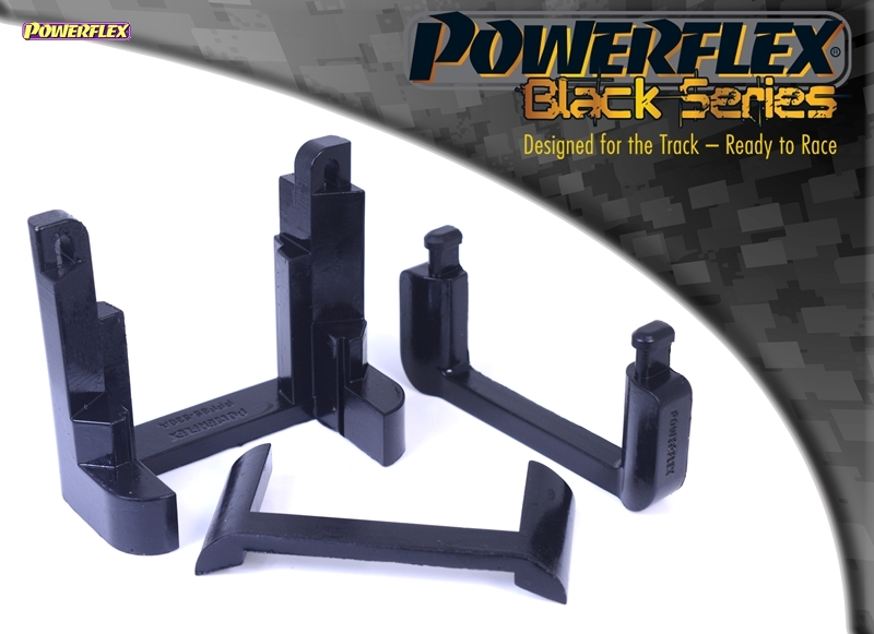 Powerflex Black Transmission Mount Insert - Jetta MK6 A6 Rear Beam (2011 - ON) - PFF85-530BLK, view 1