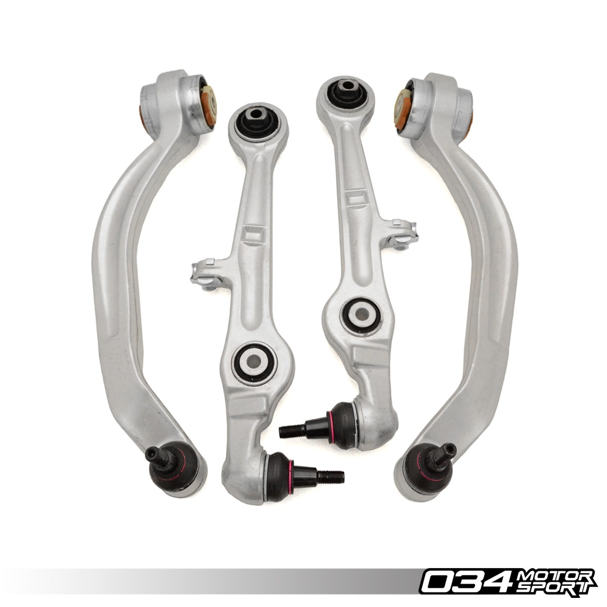 034Motorsport Street Density Front Lower Control Arm Kit - Audi A4/S4/RS4 (B7)