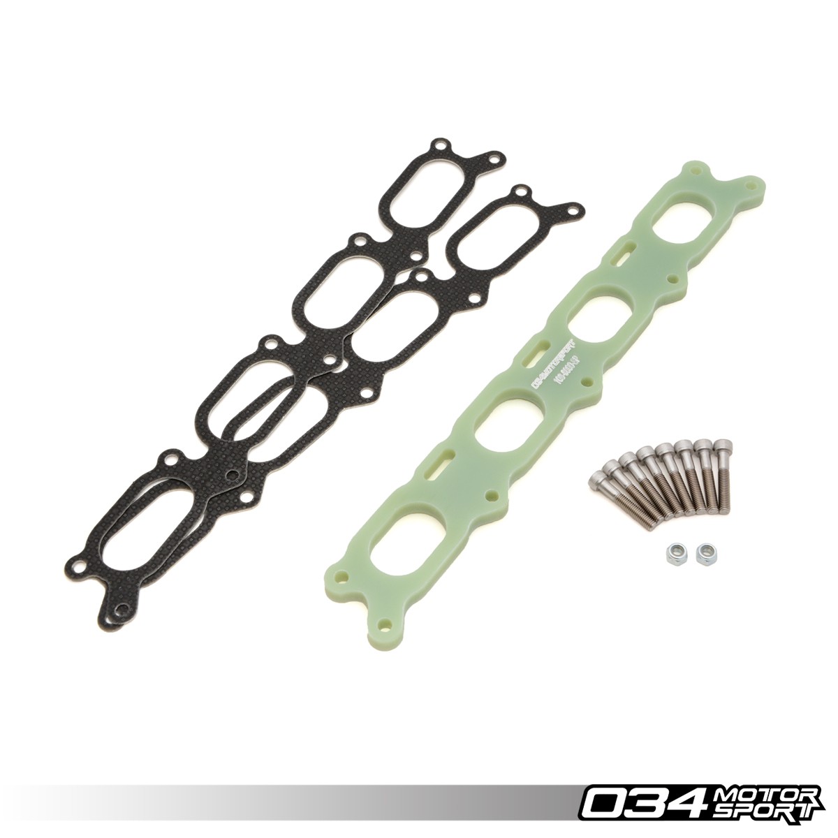 034Motorsport Phenolic Intake Manifold Spacer for 1.8T Engines – Large Port (034-108-9000-LP)