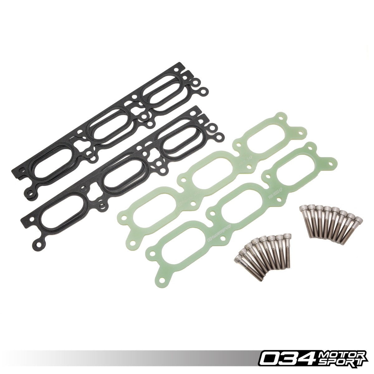034Motorsport Phenolic Intake Manifold Spacers - 2.7T & 2.8L 30V V6 – Large Port (034-108-9003-LP)
