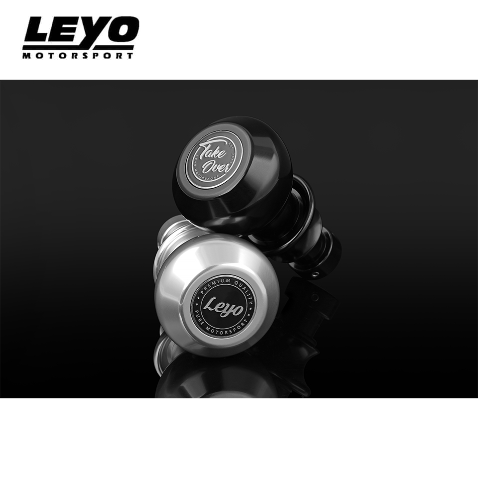 Leyo Motorsport Billet Alloy DSG Shift Knob – Black (LEYO-L150B), view 1