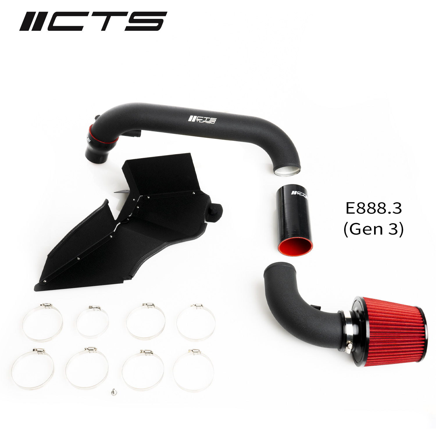 CTS Turbo 1.8TSI/2.0TSI 3" Air Intake System EA888.3 - Non MQB