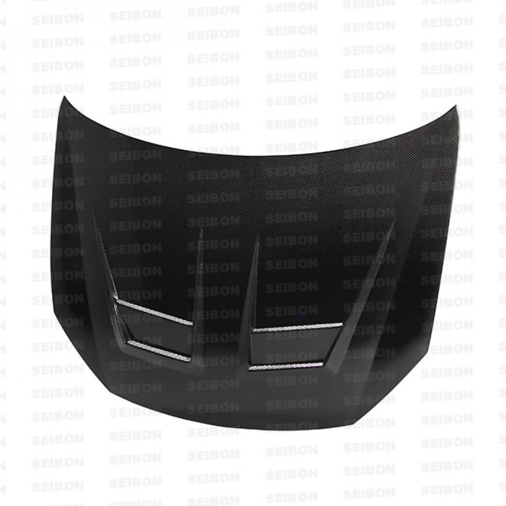Seibon Carbon DV Style Bonnet (Shaved Emblem) - Golf Mk6