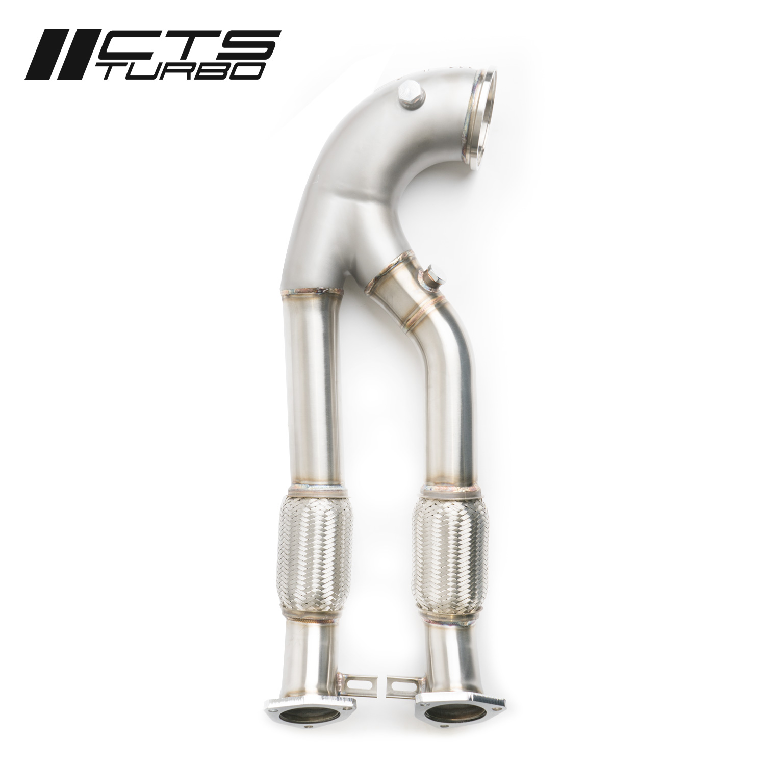 CTS Turbo Decat Downpipe 8V RS3 / 8S TTRS 2.5T EVO