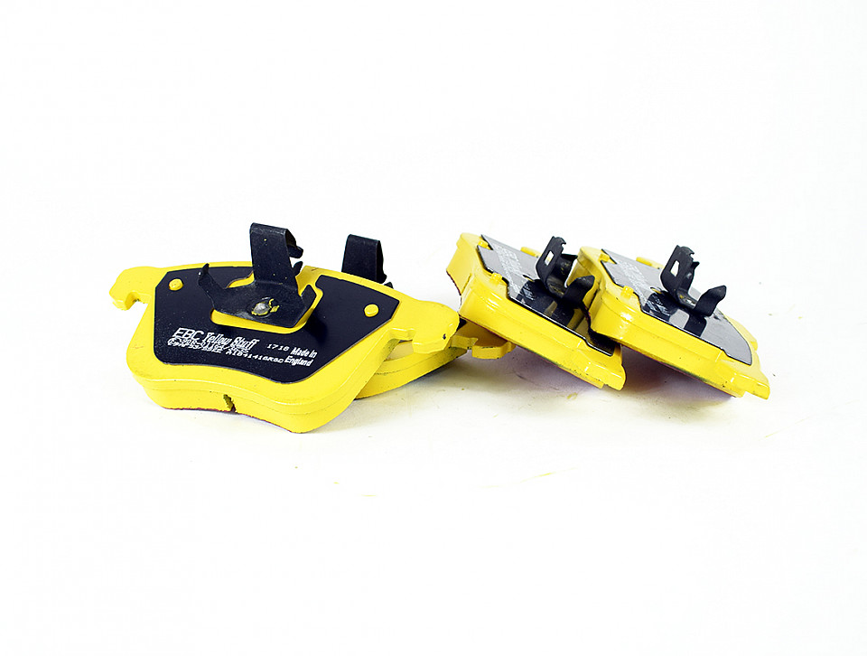 EBC Yellowstuff Front Pads - A4 (B9) – 2.0 TD/2015-/150bhp/Caliper:ATE/Disc Size:314/DP42273R
