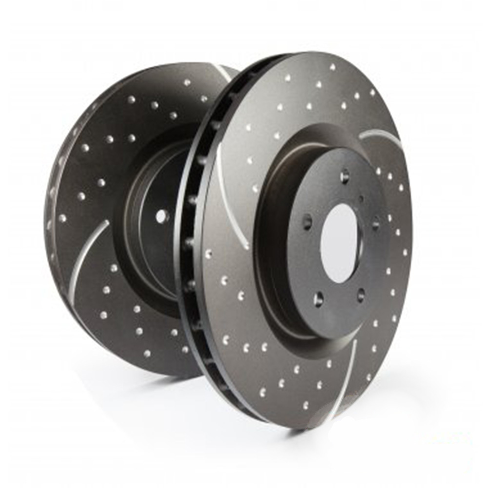 EBC Turbo Drilled and Grooved Discs Front - Bora – 1.8 Turbo/2001-2005/bhp/Caliper:ATE/Disc Size:288/GD818