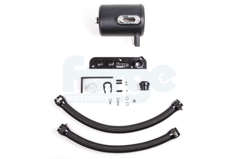 Forge Oil Catch Tank System for 2.0 TFSI Vehicles Without Charcoal Filter