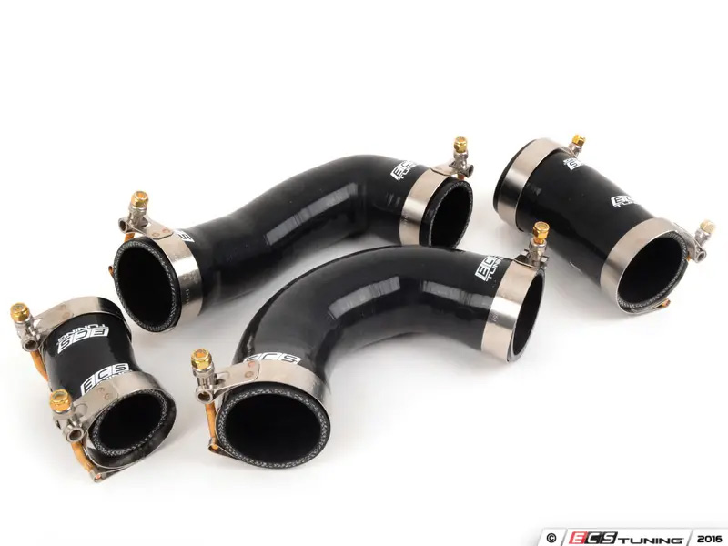 ECS Tuning High Flow Charge Pipe Coupler Kit EA888 Gen3 - Black