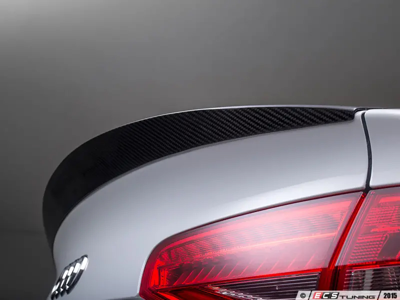 ECS Tuning Carbon Fibre Boot Spoiler - A4/S4 B8, view 1