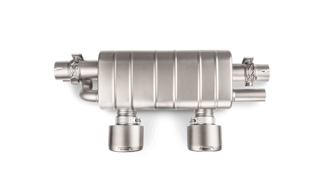 Akrapovic 'Slip-On Line' Titanium Exhaust System for OE Sports Exhaust - 911 Carrera /S/4/4S/GTS (991.2)
