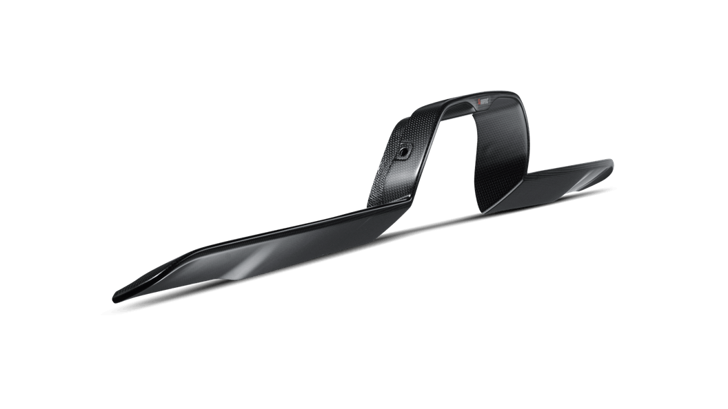 Akrapovic Rear Carbon Fibre Lip - 911 GT3/RS (997 FL), view 1