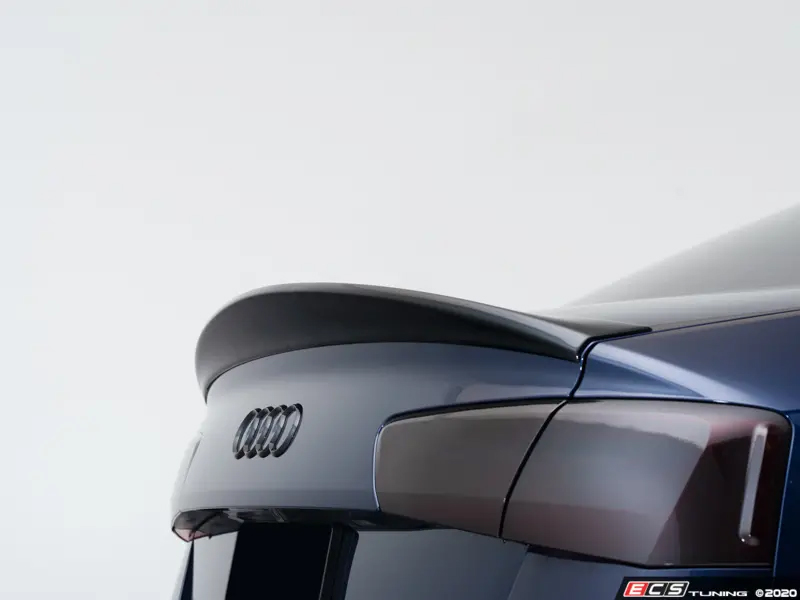 ECS Tuning Gloss Black Boot Spoiler - C7 A6/S6, view 1