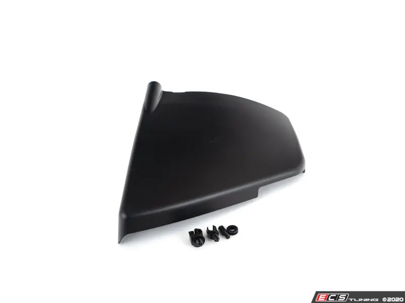 ECS Tuning Left Side Engine Bay Cover Matte Black - B8/B8.5 S4/S5, view 1