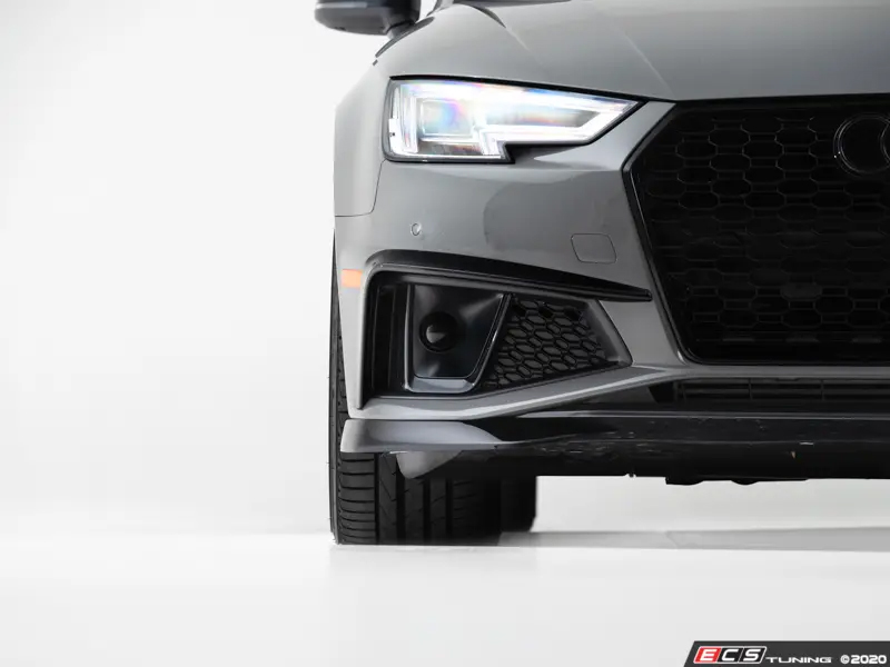 ECS Tuning Gloss Black Front Chin Spoilers - A4/S4 B9.5 Sline