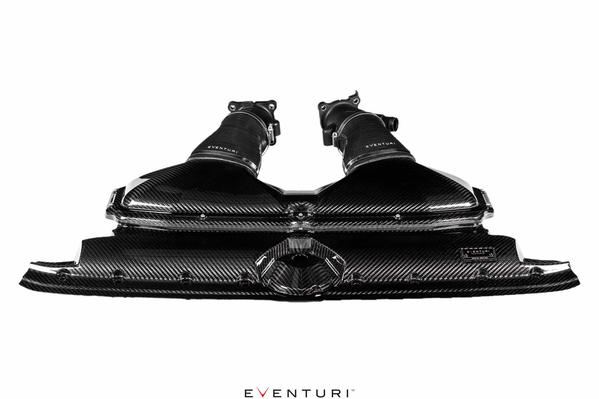 Eventuri Carbon Fibre Intake System - RS6 / RS7 C8 – Gloss Carbon Fibre (EVE-C8RS6-CF-INT), view 1