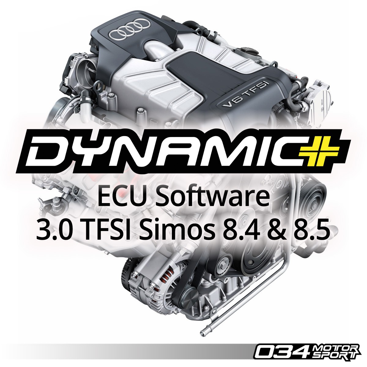 034Motorsport Dynamic+ ECU Software - 3.0TFSI V6 Supercharged – CREC - Stage 1 - Flash At Home Solution (034-103-3306)