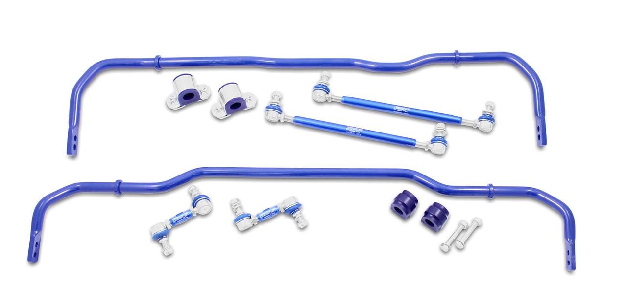 Superpro Front and Rear 24mm Front Adjustable & 22mm Rear Adjustable Anti-Roll Bar Kit - Golf MK5 2WD