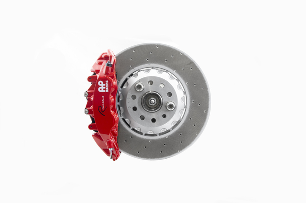 Vagbremtechnic Front Brake Kit - MK8 Golf R for use with OEM 357mm Disc – Custom Colour & Logo