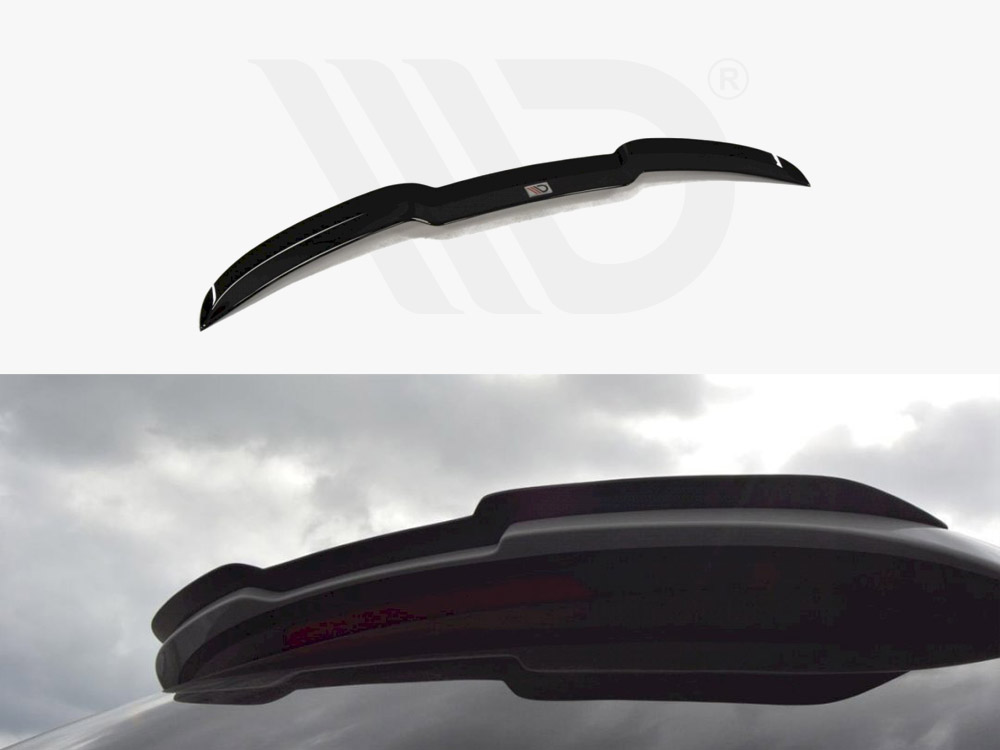 Maxton Design Gloss Black Spoiler Cap Audi S6 / A6 S-Line C7 / C7 Fl Avant (2011-2017), view 1