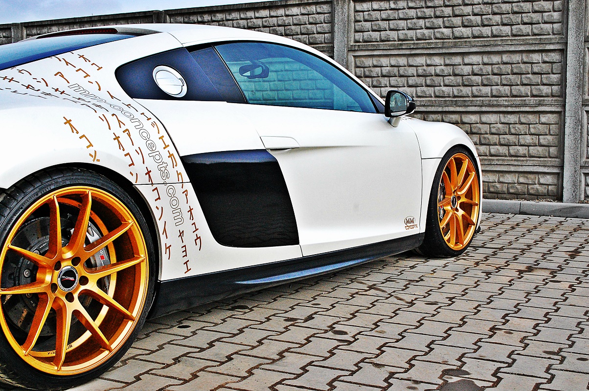 Maxton Design Side Skirts Audi R8 2006 - 2015, view 1