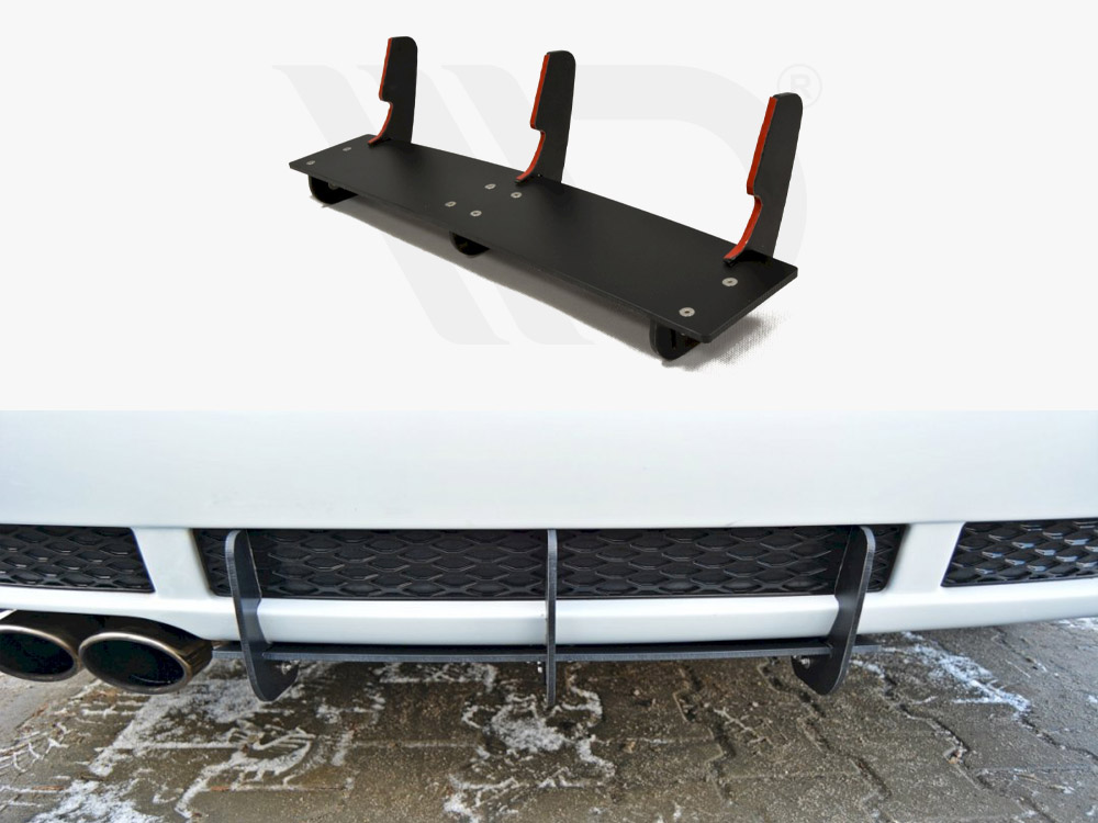 Maxton Design Rear Diffuser Audi Rs4 B5, view 1