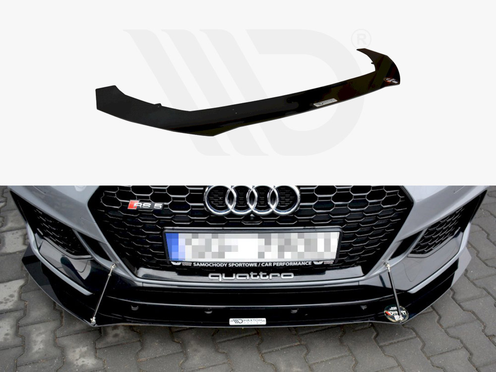 Maxton Design Racing Front Splitter V.1 Audi Rs5 F5 Coupe / Sportback, view 1