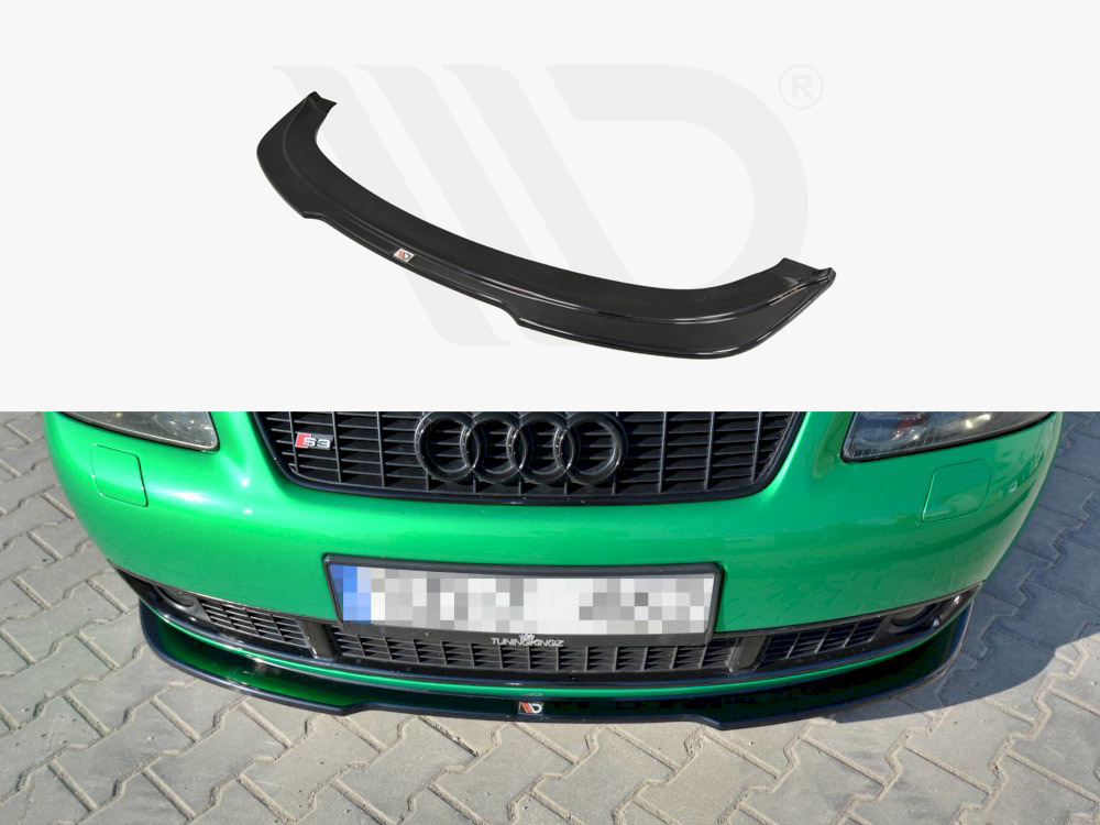 Maxton Design Gloss Black Front Splitter Audi S3 8L (1999-2003), view 1