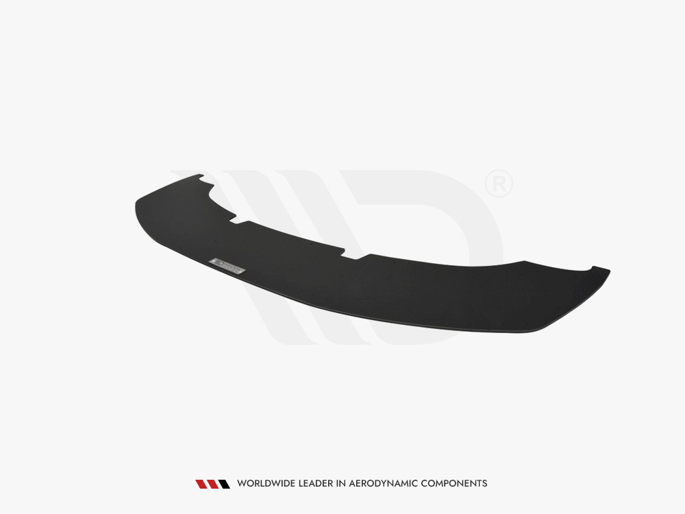 Maxton Design ABS+Gloss Black Hybrid Front Splitter Audi S3 8L (1999-2003), view 1