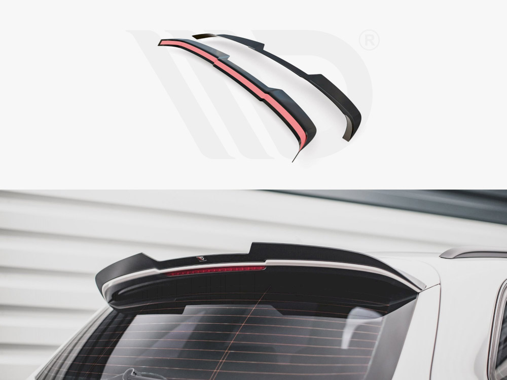 Maxton Design Gloss Black Spoiler Cap Audi Sq5 Mk1 (8R) (2012-2017), view 1