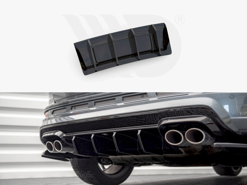 Maxton Design Gloss Black Rear Valance Cupra Ateca (2018-2019), view 1