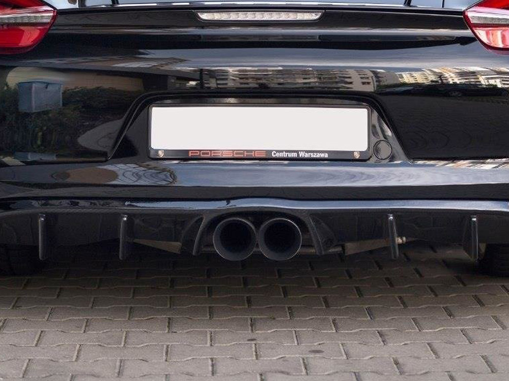 Maxton Design Rear Diffuser Porsche Cayman Mk2 981C (2013-), view 1
