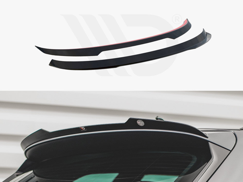Maxton Design Gloss Black Spoiler Cap Seat Leon Fr St Mk4 (2020-), view 1