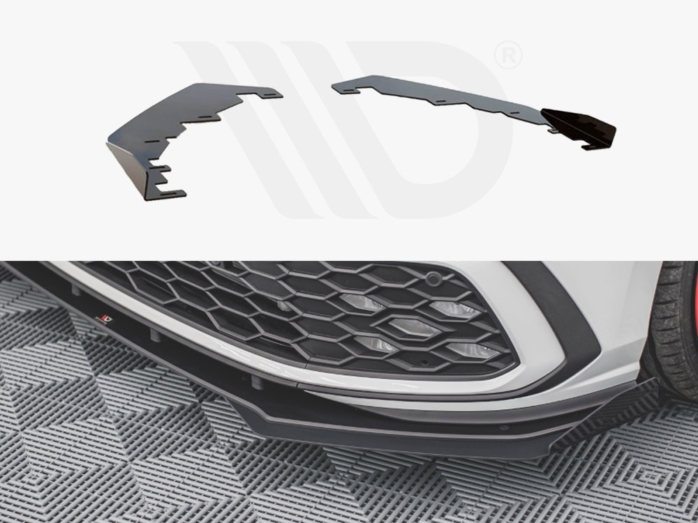 Maxton Design GLOSS FLAPS Flaps VW Golf 8 GTI / R-Line (2020-), view 1