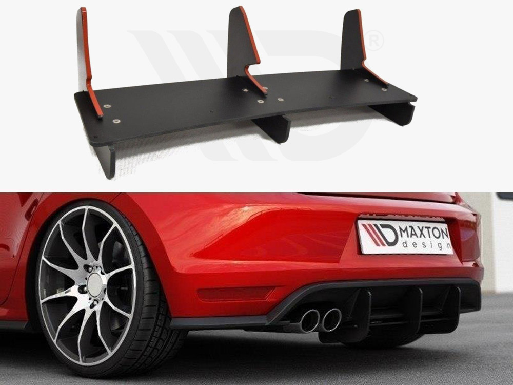 Maxton Design Rear Diffuser VW Polo Mk5 GTI Facelift (2015-2017)