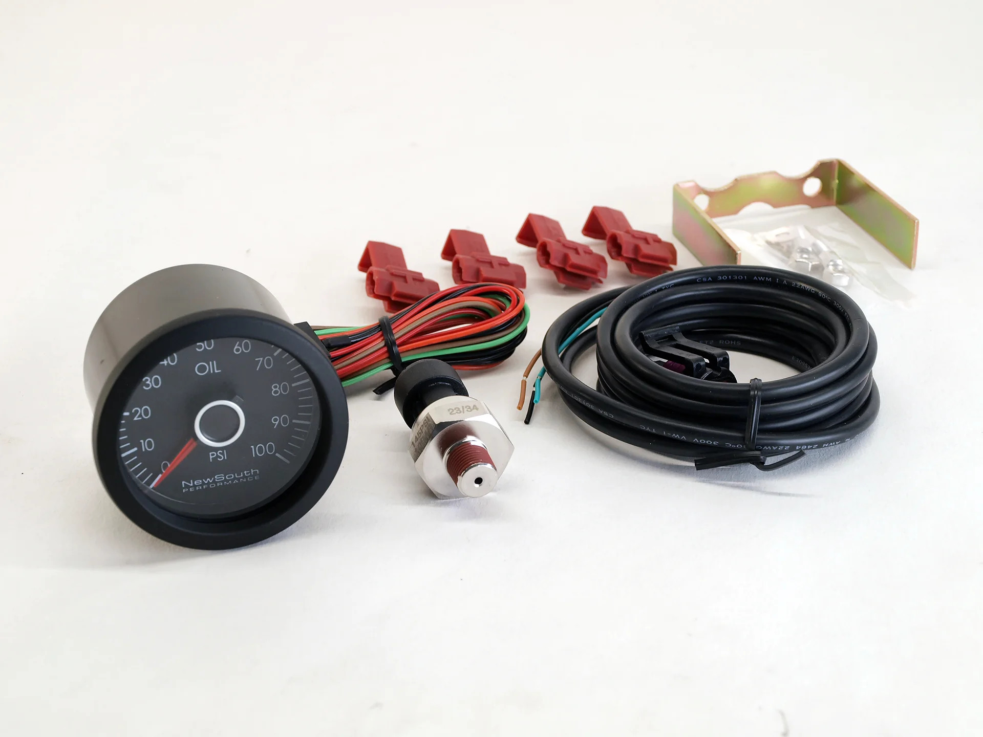 Newsouth Indigo 100 PSI Oil Pressure Gauge (GAU020)
