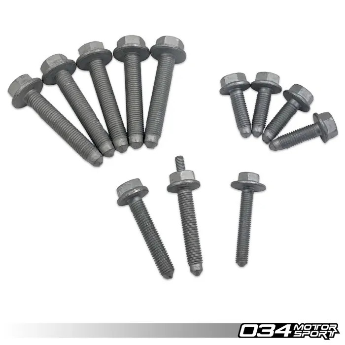 034Motorsport Engine Mount Pair Hardware Kit - 8V A3/S3, Audi 8S TT/TTS and MkVII Golf/GTI/R