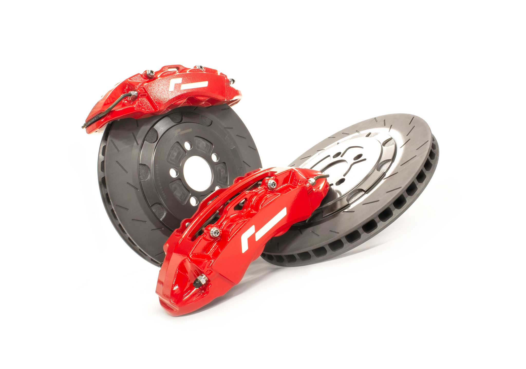 Racingline Performance Stage 2 EVO Brake Kit - 345mm - Polo GTI (AW) – Black (VWR652002-BLK), view 1