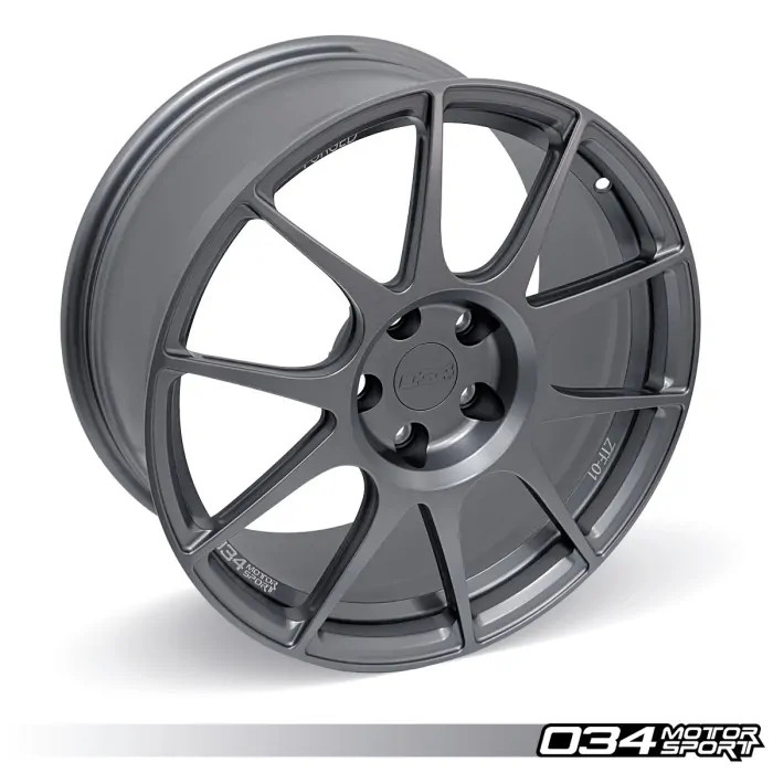 034Motorsport ZTF-R01 Forged Wheels, 18x8.5 ET45, 57.1mm Bore (Anthracite)