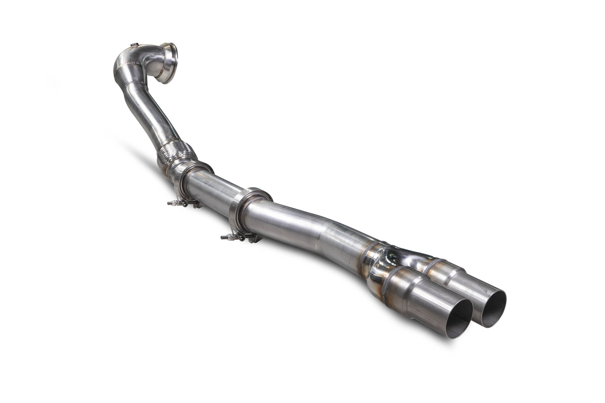 Scorpion De-cat downpipe - RS3 8V Pre-Facelift, view 1
