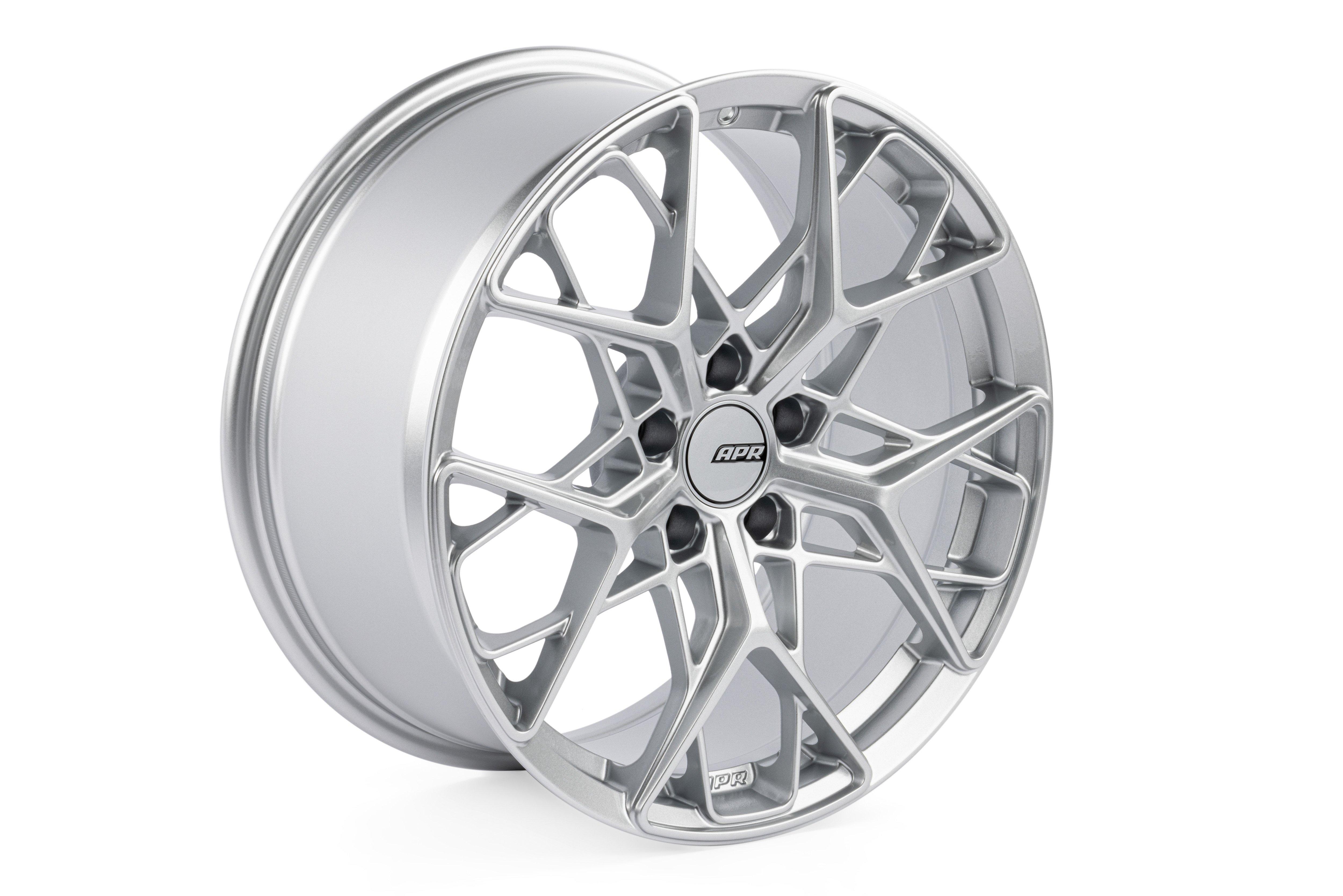 APR A02 Flow Formed Alloy Wheels 19x8.5 5x112 - Hyper Silver