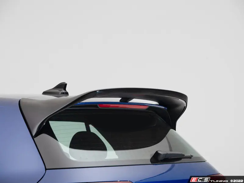 ECS Tuning Spoiler Extension Gloss Black - Golf Mk8 R Hatch