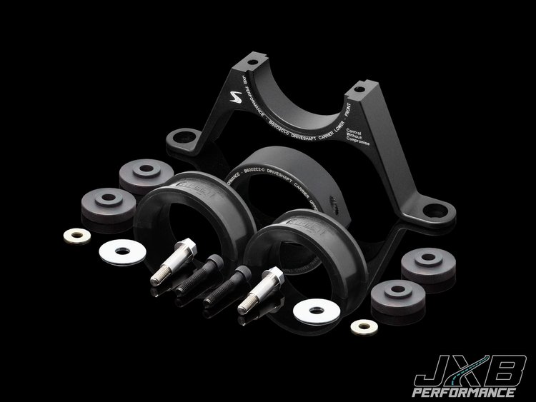 JXB Prop Shaft Carrier - B6/B7 A4/S4/RS4 w/01A/01E/0A3 - Street Bushings, view 1