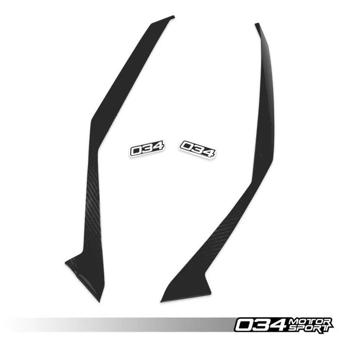 034 Motorsport Carbon Fiber Engine Cover Trim - C8 RS6/RS7