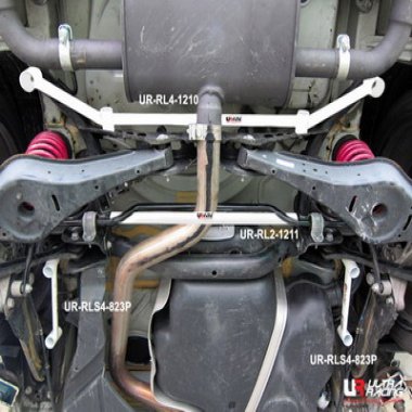 Ultra Racing Rear Lower Brace A - TT Mk2 FWD Models 2006-