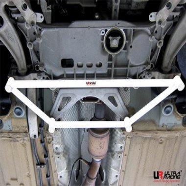 Ultra Racing Front Lower Brace - TT Mk2 TTS Quattro 2006-, view 1