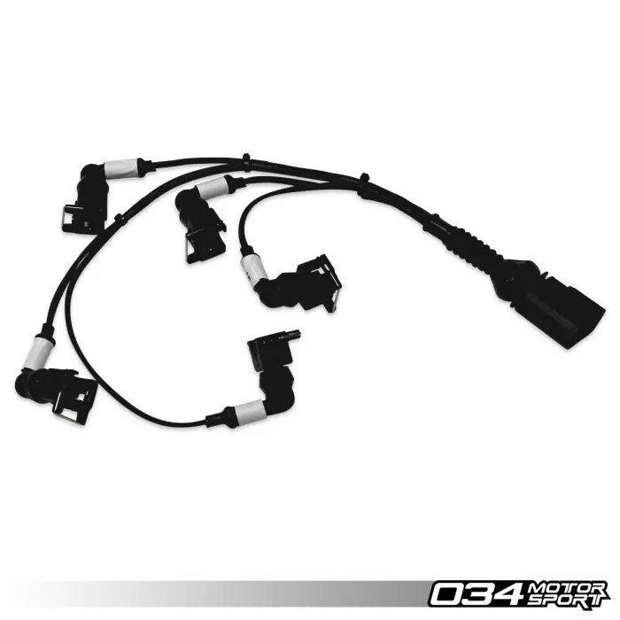 034 Motorsport - MPI EV1 Fuel Injector Adapter Harness for Audi 8V.5 RS3 & Audi 8S TTRS