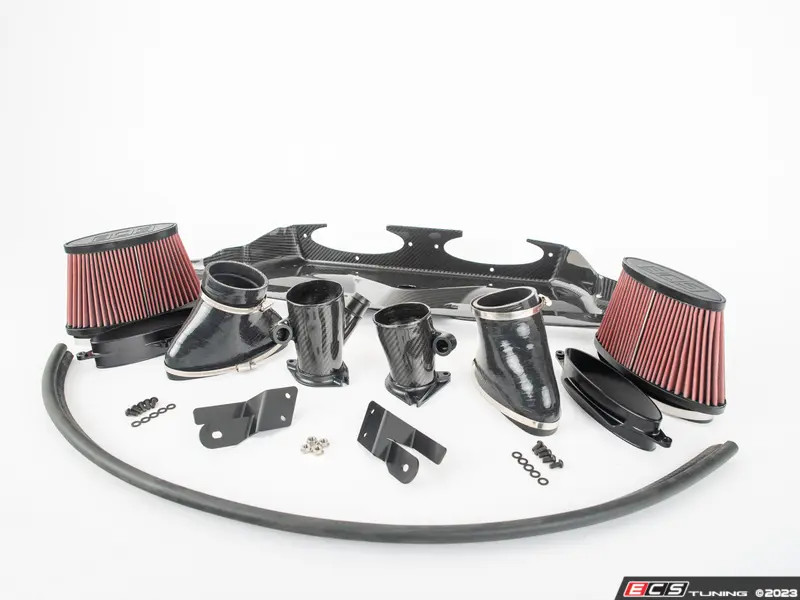 ECS Tuning Kohlefaser Luft-Technik Intake System - C8 RS6 / RS7 2021>2024 Models Only, view 1