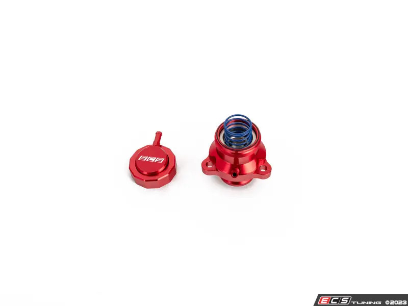ECS Tuning Diverter Valve Upgrade - Red - 1.8T/2.0T Gen3, view 1